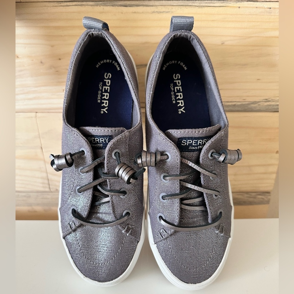 Sperry crest Vibes silver Women's Sneakers